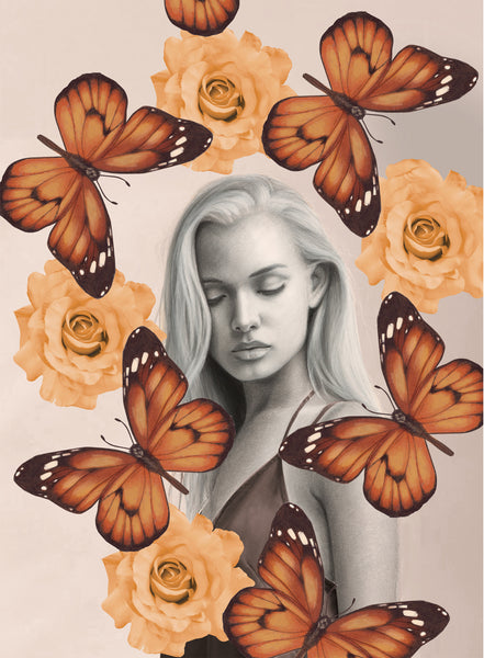 Butterfly Thoughts canvas